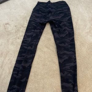 colorful koala black camo leggings